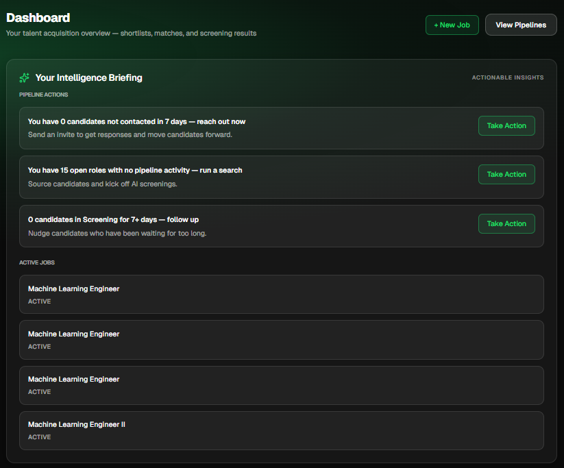 AI agent mission dashboard